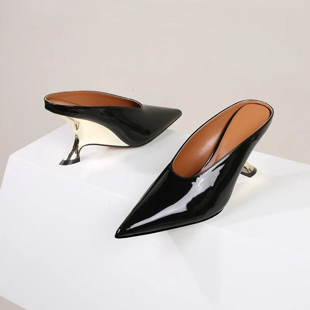 Always Shining Pointed Toe Mules